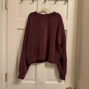 Lululemon Softstreme Cropped Crew